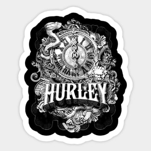 Hurley Clocks Sticker